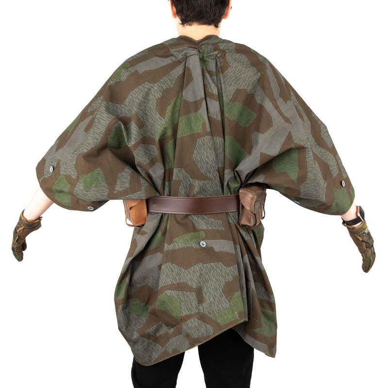 German Repro Splinter Camo Poncho | Shelter Quarter, , large image number 3